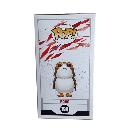 Limited Chase Edition Funko Pop! Star Wars 198 Episode 8 Porg Pop Vinyl Bobble - Picture 4 of 6